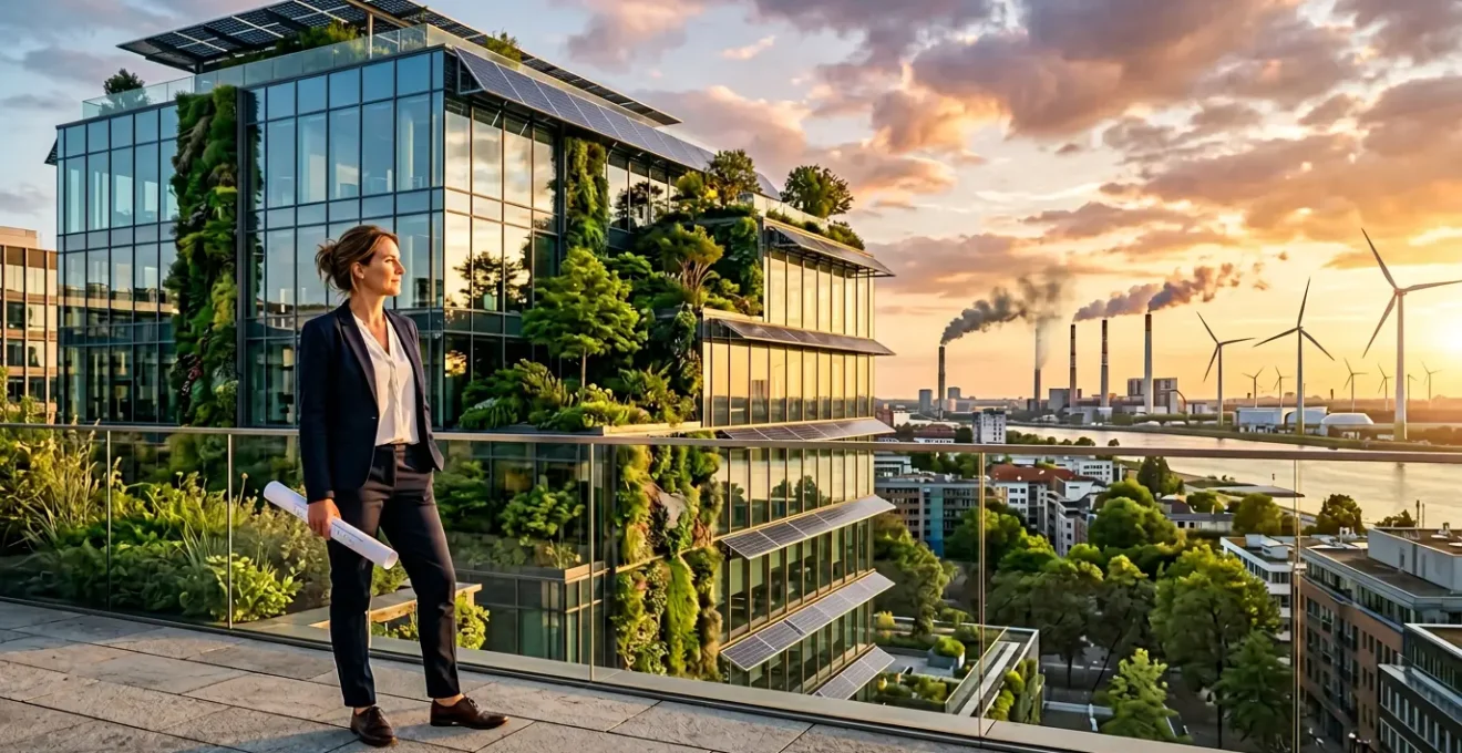 Vision stratégique d'une entreprise transformant les contraintes réglementaires en opportunités d'innovation