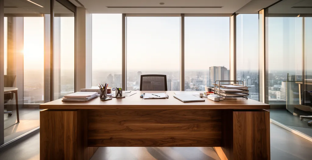 Entrepreneur analysant des données de validation marché avec méthodologie lean startup sur un bureau minimaliste