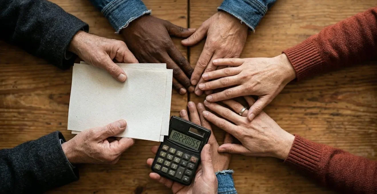 Session de mentorat entre entrepreneurs pour la préparation d'un dossier de microcrédit dans un espace collaboratif