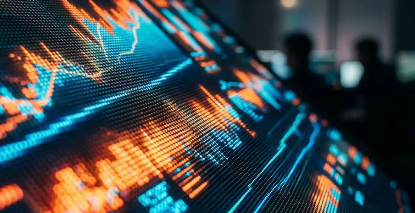 Tableau de bord de monitoring en temps réel avec graphiques et indicateurs de crise